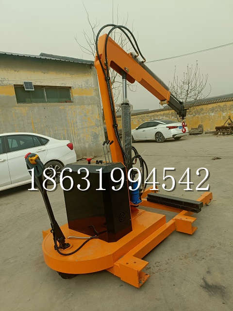 皇姑区自卸车厢随车吊 自制轮式四不像起重机 四驱平板吊 5吨 贵盛